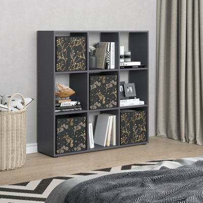 Cadell 108cm H x 104cm W Cube Bookcase
