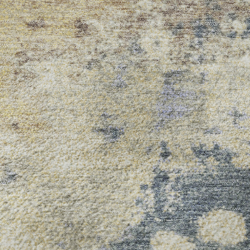 Premium Machine Washable Mouton Abstract Rug, Runner 2'3" x 7'6"