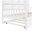 Lit gigogne en bois, lit avec tablette-771267304