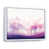 White Floater Framed