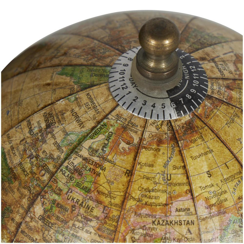 Serre-livres antidérapants Contemporary Globe