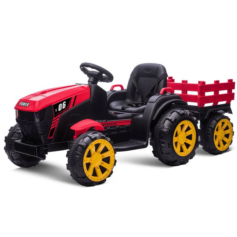 Kulamoon 12v Ride on Tractor Car for Kids with Remote Control & Reviews