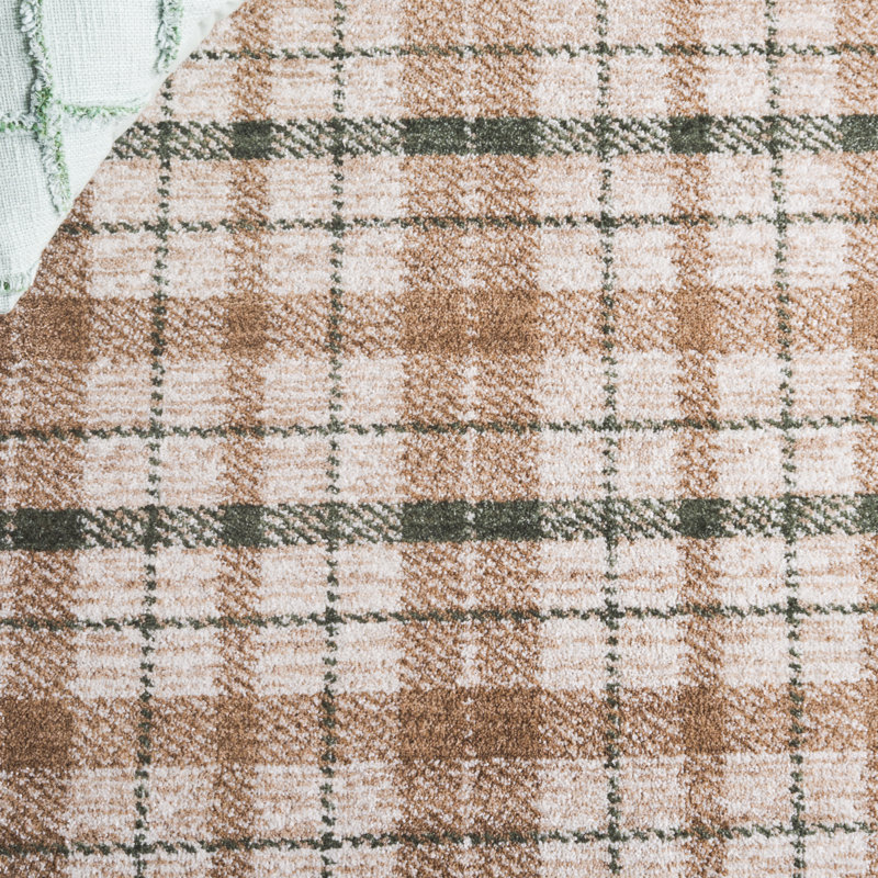 Tapis Gisette Oxford Plaids 300 Performance, Rectangle 8 pi x 10 pi