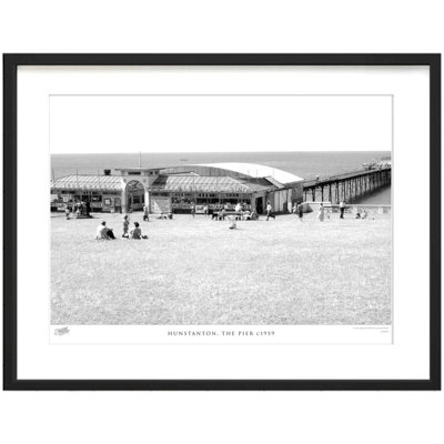 Hunstanton, The Pier C1959 by Francis Frith - Single Picture Frame Print