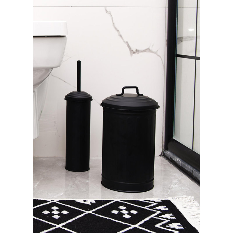 Ami Steel Manual Lift Waste Bin - 5L
