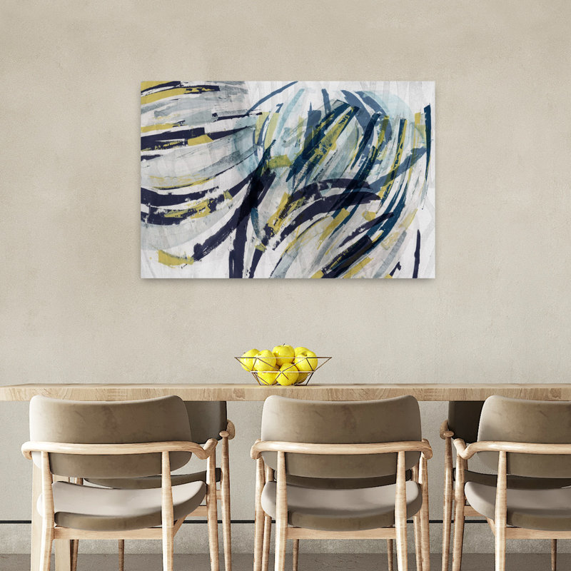 Art contemporain contemporain abstrait, H 24 po x l 36 po