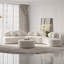 Canapé modulaire incurvé 7 places Modern-112015193