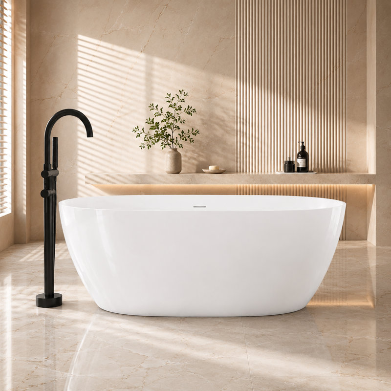Baignoire profonde 55 po