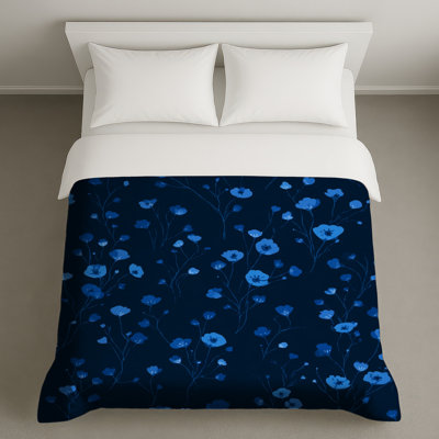 Housse de couette à motif floral Boho