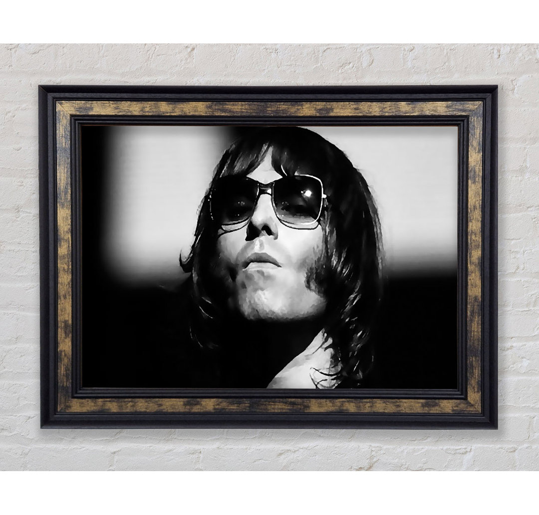 Ian Brown Shades - Bilderrahmen Kunstdrucke