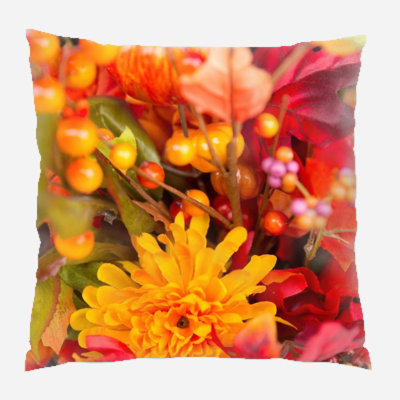 Outdoor Reversible Throw Pillow