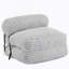 Fauteuil à billes d'intérieur pliable, gris clair