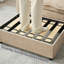Canapé modulaire en forme de U de 142,53 po avec repose-pieds et canapé profond pour salon-649571006