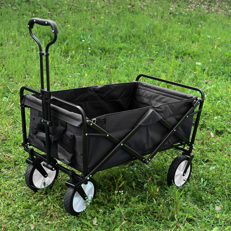 Chariot de jardin Wagon, Noir