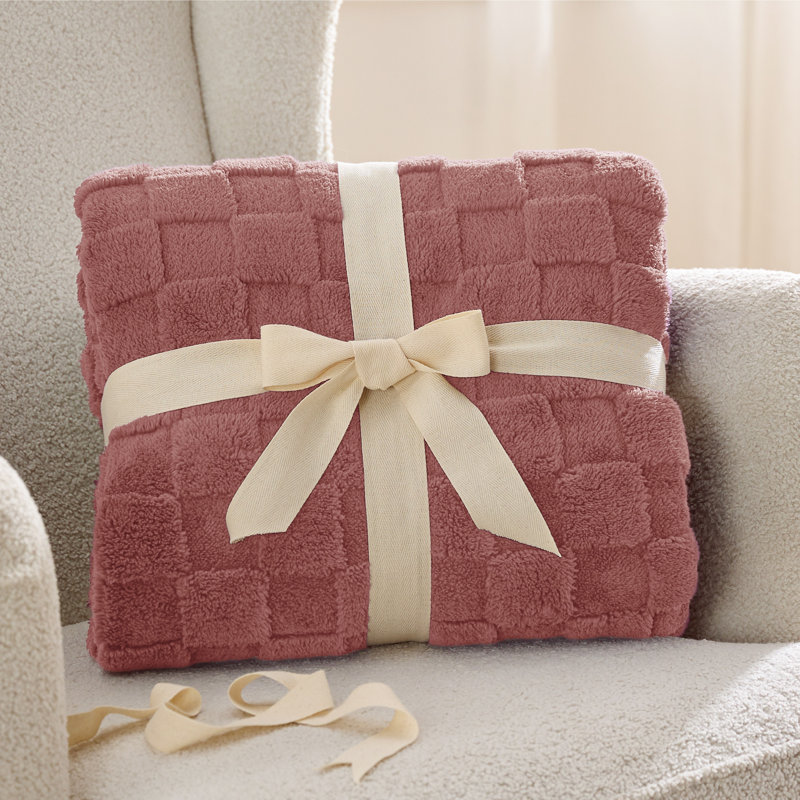 Bedsure 269gsm Fleece Blanket For Couch - Super Soft Cozy Blankets For Women GentleSoft™️, King, Pink