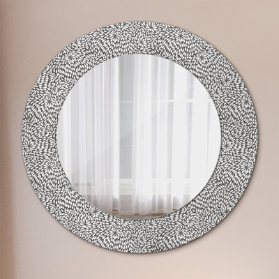 Huldar Glass Flat Wall Mirror