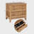 Miyonna Solid Wood 3 - Drawer Accent Chest-1119301276