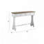 Console au fini blanc antique