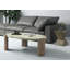 Table basse en bois Table basse moderne Table basse ovale