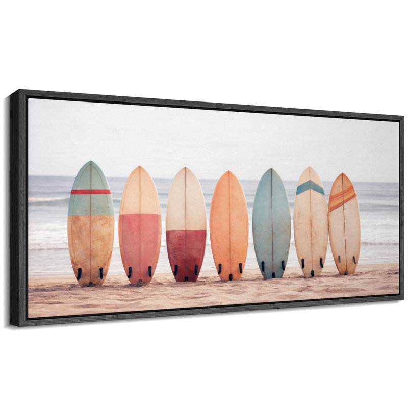 Impression sur toile encadrée minimaliste, 30" H x 60" W x 1.5" D, Black