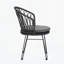 Chaise de salle à manger d'extérieur (ensemble de 2)