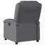  Fauteuil de massage inclinable gris-529375847