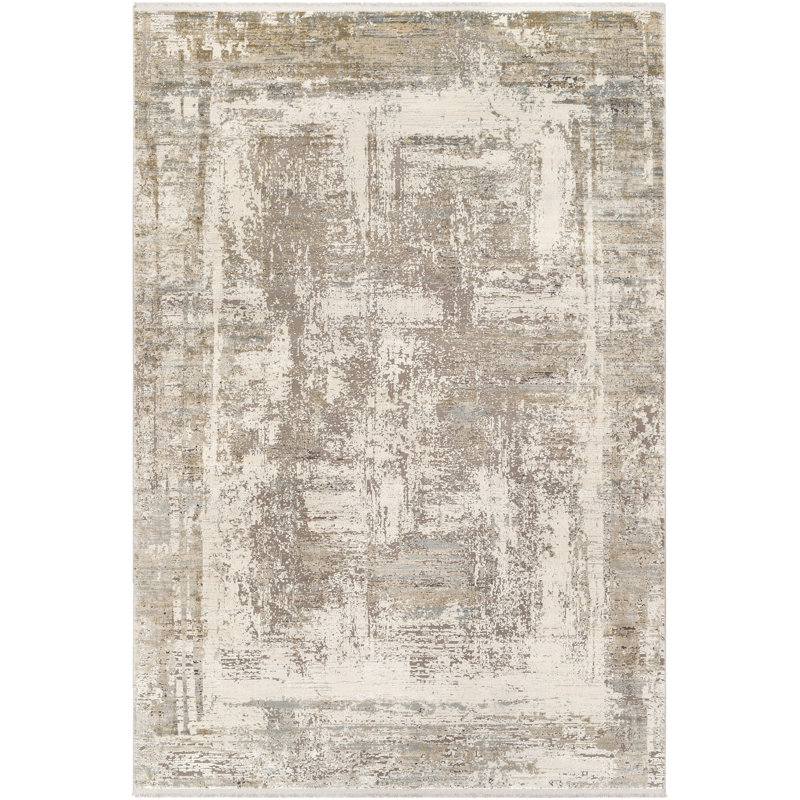 Abstract Indoor Rug, Runner 3' x 9'10"