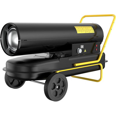 Chauffage de garage à air pulsé DAHTEC de 75 000 à 210 000 BTU fonctionnant au kérosène et au diesel