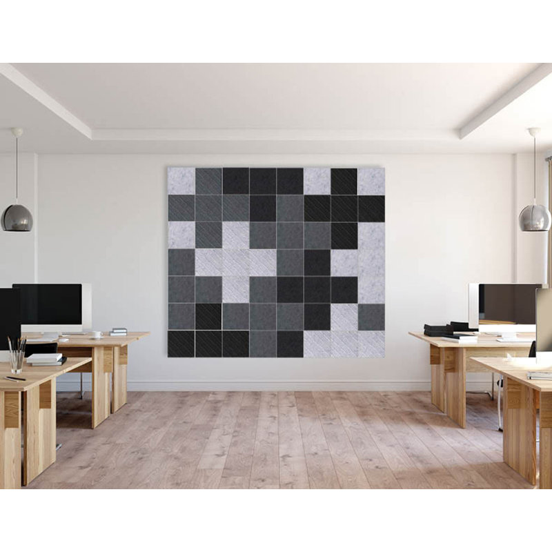 Décoration murale acoustique Soundsorb, Noir
