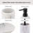 4-Piece Marble Bathroom Accessory Set-113839504