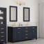 Ensemble de meuble-lavabo double 72 po Minnetrista-88070327-88070325