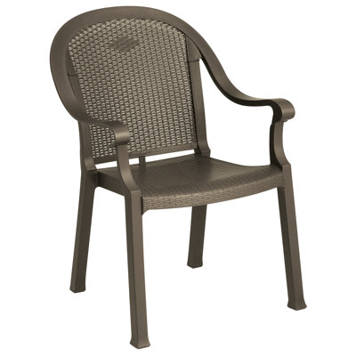 Grosfillex Sumatra Stacking Patio  Armchair