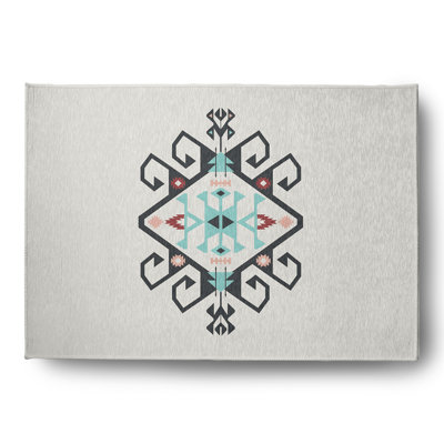 Tapis en chenille Southwest Medallion Spring