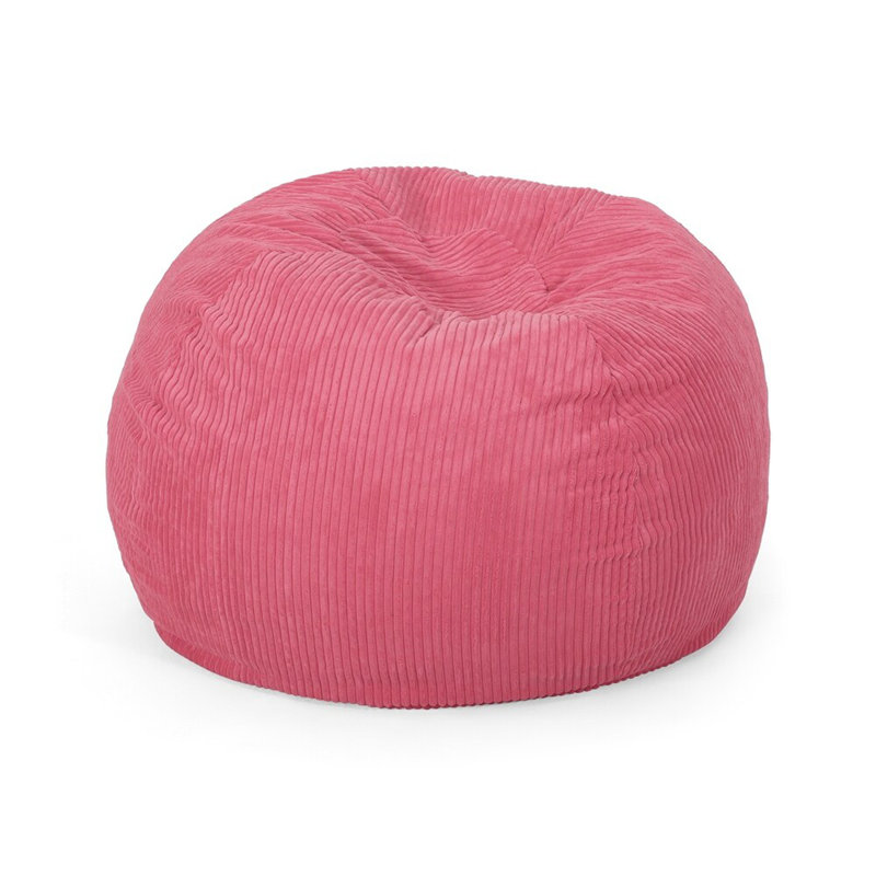 Fauteuil à billes en velours côtelé Modern