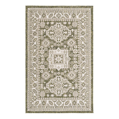 Tapis intérieur / extérieur brun Anarsja Southwestern