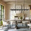 Acevedo 16-Light 54" Dimmable Square / Rectangle Chandelier Glass Kitchen Island Lighting-110508270