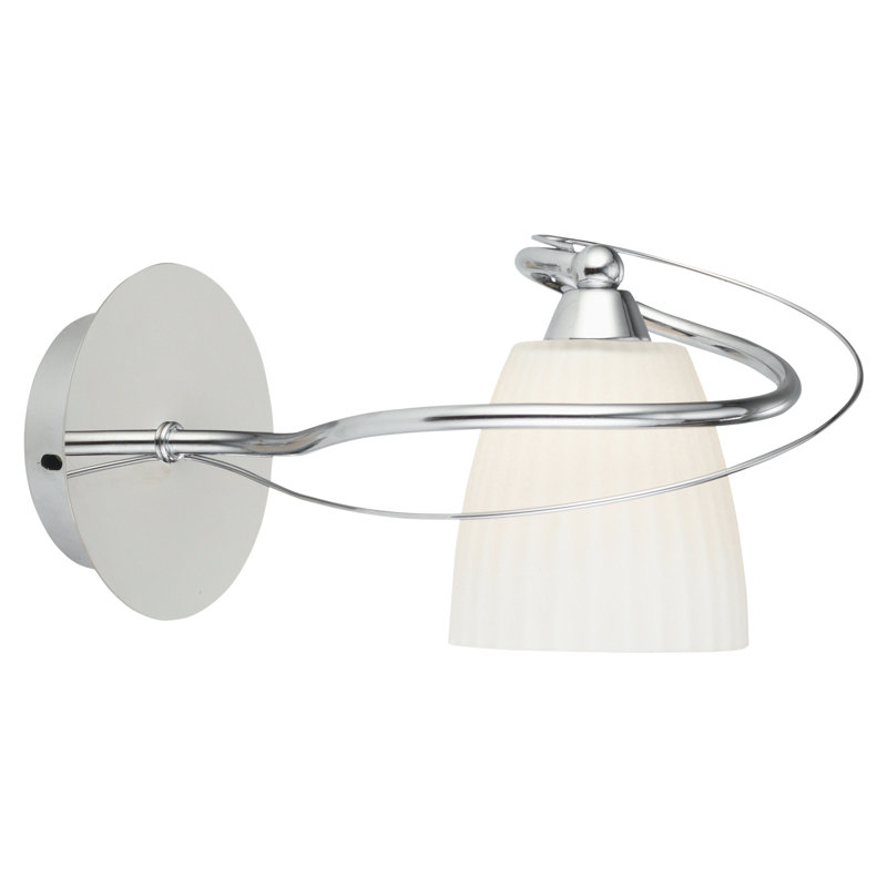 Vytis Armed Sconce, Chrome