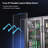 Commercial Beverage Refrigerator With 3 Glass Doors, 53’’w Undercounter Back Bar Cooler With 3 Glass Doors, Bar Beverage Fridge For Beer Soda Wine Large Capacity Etl Nsf Approved, Stainless Steel