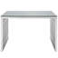 Bureau en acier inoxydable Gridiron