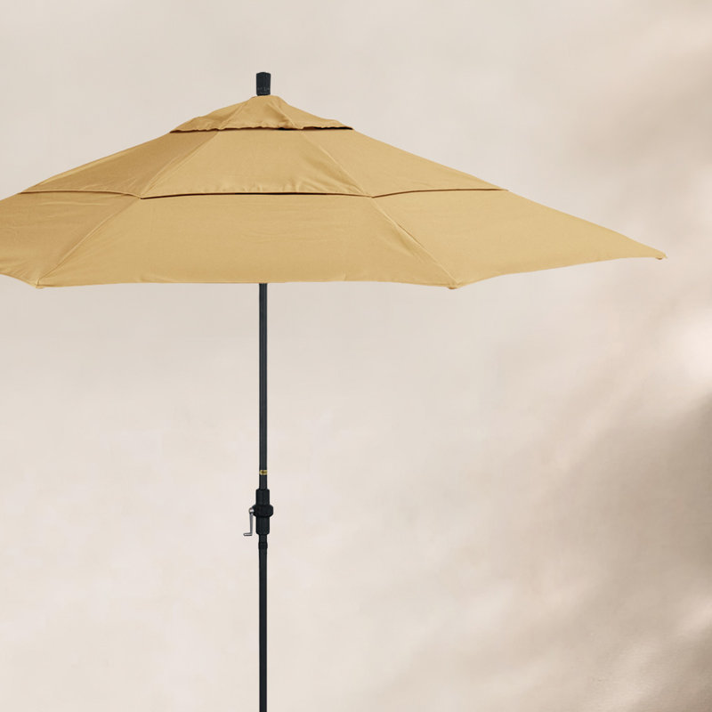 Parasol de marché Broadmeade octogonal Sunbrella, Toile toile Sunbrella® blé