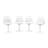 Modholic Tulip Swivel Side Chair, White-929971210-873244887
