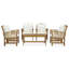 Chaise longue avec coussins 3 pièces Brikene-203981694-143205578
