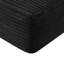 Canapé modulaire en forme de U de 134 po - noir, assise profonde, poches latérales, conception modulaire, aucun assemblage requis-566018260-566018267