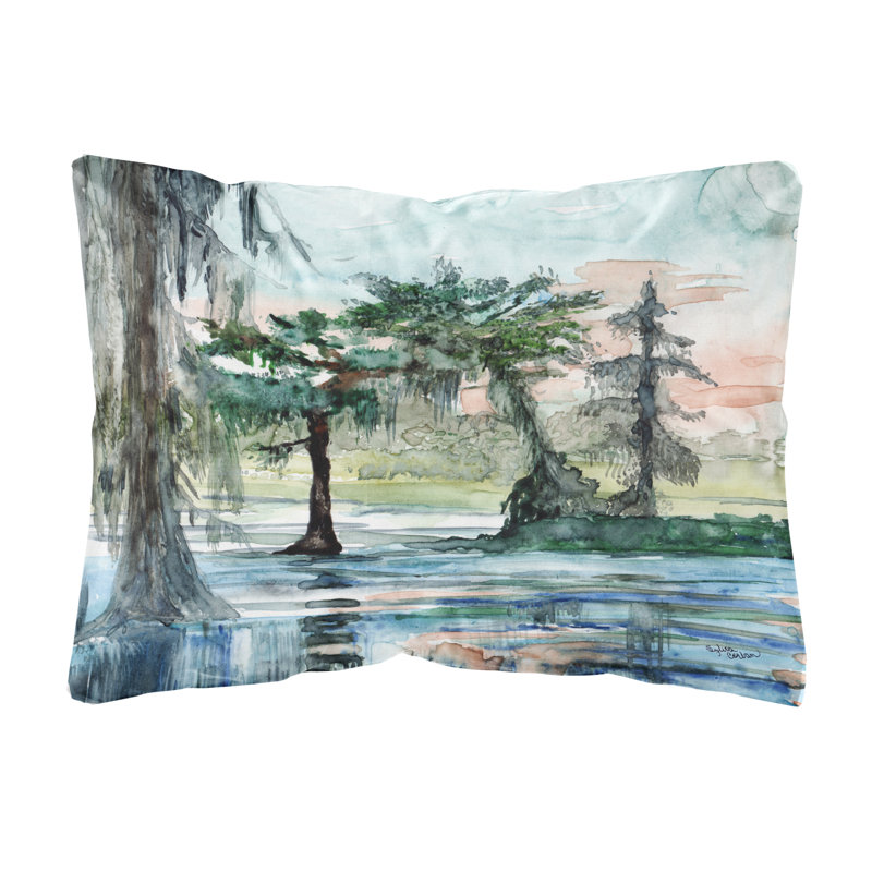Coussin décoratif intérieur/extérieur en tissu évaporation Mardis