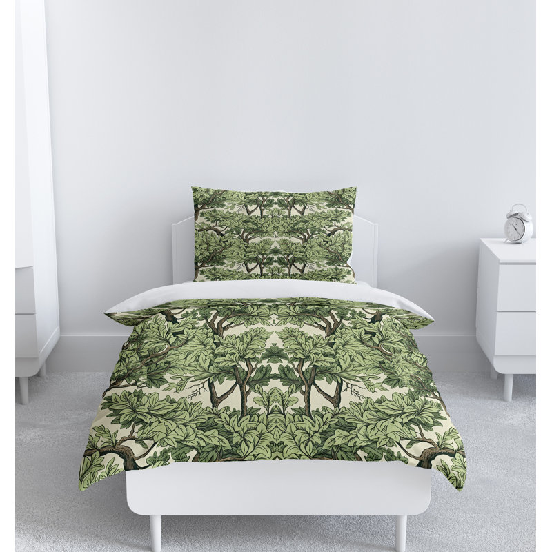 Abstract Duvet Cover, Twin Duvet Cover + 1 Standard Sham
