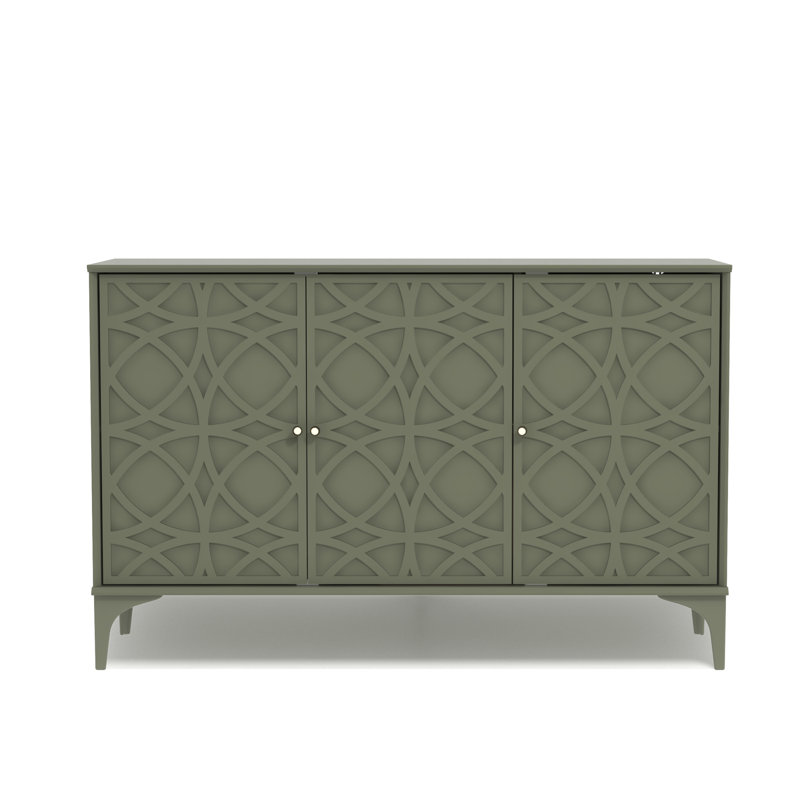 O’Mega 3 Door Sideboard, Kale Green