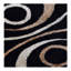 Tapis à poils longs en polyester touffeté à la main Heller-1550393043
