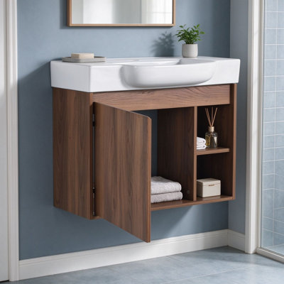 Armoire de salle de bain murale 27 po avec lavabo