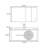 Minimalist fashion Cream style bathroom cabinet
