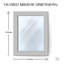Miroir d'appoint Mosaic-1232150562